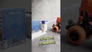 CAR ENTRANCE USING RFID READER #arduino #arduinodiy #smartparking