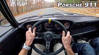 1988 Porsche 911 Carrera Fall Drive - My Air Cooled Happy Place (POV Binaural Audio)