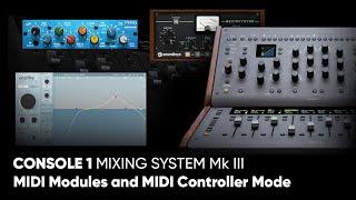 Console 1 update: MIDI Modules & MIDI Controller Mode – Softube