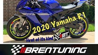 2020 Yamaha R1 - tuned with Brentune moto - FIRST to provide this service for this model R1.