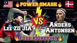 Super Power Smash Lee ZII JIA vs Anders ANTONSEN | Badminton Highlight