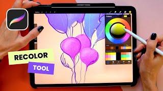 How to Recolor in Procreate