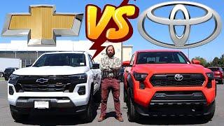 Did Toyota Just Take A Big L? (Toyota Tacoma Hybrid vs Chevy Colorado)