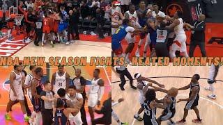 NBA BEST Fights, MOST Heated Moments, Ejections of 2024-25 Season!