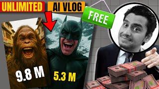 Google VEO 3Free Chinese Website Make Unlimited AI Vlogs 2025 100% Free Trick