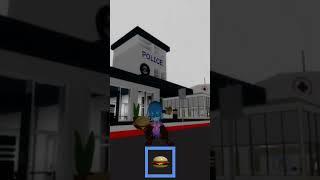 if you want a burger eat a burger Roblox Brookhaven #shorts #gaming #youtube #roblox #brookhaven