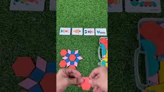 Xếp hình pattern blocks | Benrikids