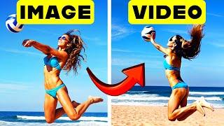 AI Image To Video Generator in 1 Minute ⏰ Photo To Video  Invideo NEW UPDATE 2025 ‘Photo To Clip’