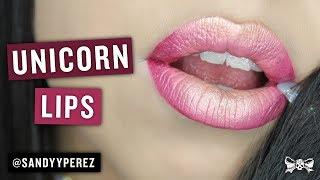 How To Unicorn Lip Effects with Sandy Perez for Tattoo Junkee