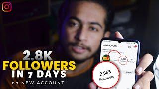 1-5K Followers on Instagram in 7 Days from Reels | How to viral reels on instagram new account 2022