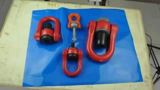 Strong load capacity swivel hoist ring for sling or lifting equipments for sale