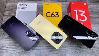 Oppo K12x 5g vs Realme C63 5g vs Redmi 13 5g - Best Konsa ? | Flipkart Sale Discounts 