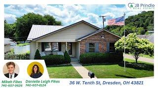 36 W. Tenth St, Dresden, OH 43821 Video Tour with Danielle Leigh Fikes and Mikah Fikes!