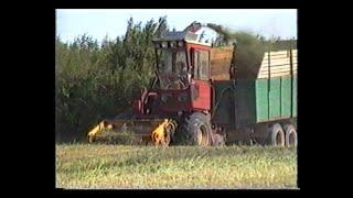 Skörd av ensilage, Bro Väring, 1992