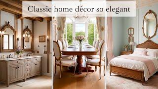 Classic home décor so elegant