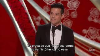 Discurso do Rami Malek no Oscar 2019 (Melhor Ator) - LEGENDADO