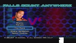 WWF Smackdown Just Bring It:Character Select Screen Roster Including All Unlockables & Arenas