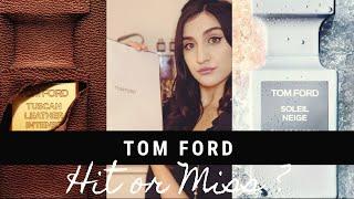 WHAT'S NEW: TOM FORD NEW FRAGRANCES REVIEWS (Soleil Neige, Métallique, Tuscan leather Intense)