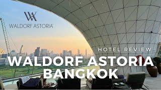 Bangkok’s BEST LUXURY Hotel? | Waldorf Astoria Bangkok Hotel Review