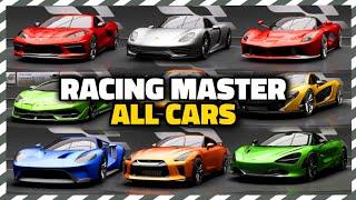 Racing Master All CARS in Second Beta Test! Racing Master Car List