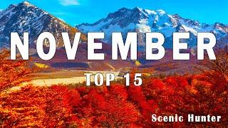 15 Best Places To Visit In November 2024 | November Travel Guide