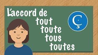 L'accord de tout, toute, tous, toutes en français