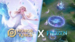 Honor of Kings X Frozen - New Skin Lady Zhen (Elsa)