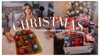 CHRISTMAS 1ST DECEMBER / XMAS EVE BOX IDEAS + CHRISTMAS CHOCOLATE BROWNIES 