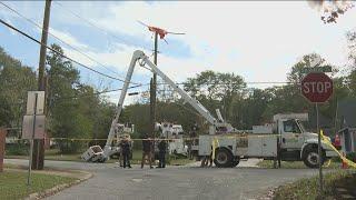 Lineman dies after 'equipment failure' during power project in Griffin