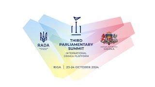 Third Parliamentary Summit of the International Crimea Platform