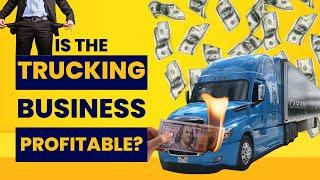 Is Trucking Business Really Profitable? Costs, Market Analysis & Net vs Gross Explained #trucking