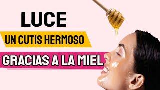  Estupendos BENEFICIOS De La MIEL En La CARA [MARAVILLOSA PARA EL ROSTRO] 