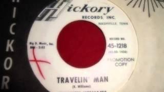 Rare Rockabilly Sample 45 Travelin' Man Kearney Williams Hickory Records 1963