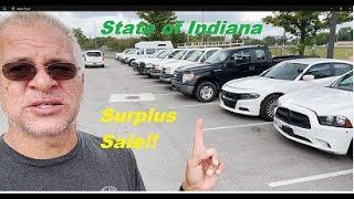 State of Indiana surplus vehicle sell off, DNR, Police and more