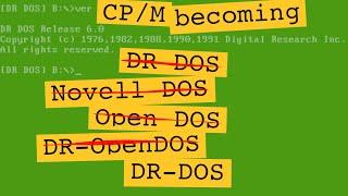 Whatever Happened to CP/M: Becoming DR DOS (Part 2/2) #cp7mber