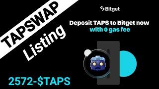 TAPSWAP LISTINGI /BIRJAGA CHIQARISH #tapswap