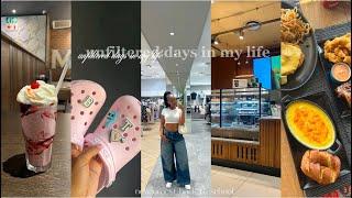 unfiltered days in my life: uni preparations + new crocs + shopping/ mini shopping haul.