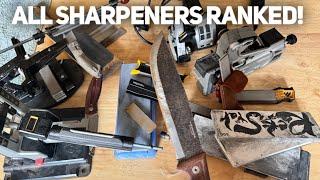 Worst To Best: Ranking Every way of Sharpening A Knife