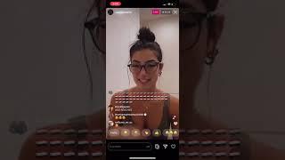 Charli Damelio sees Peaches comments(REACTION) Insta live 6.26.2020