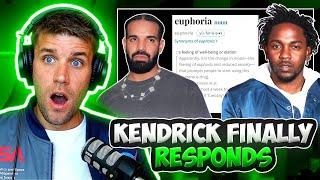 THE SLEEPING GIANT IS AWAKE!! | Rapper Reacts to Kendrick Lamar - Euphoria (Drake Diss) REACTION