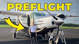 Cessna Caravan Preflight Walk Around - Susi Air Pilot 2024