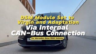 How to Read and Write DSM Module Via Internal CAN-Bus Using AVDI, FBS4 Manager and CB034 Cable