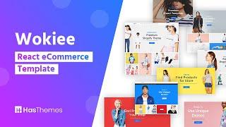 Wokiee React eCommerce Template | Best React eCommerce template 2023