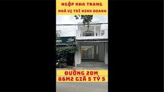 Ngộp Nha Trang “ Bán Nhà Đường 20m Giá 5 Tỷ 5 “ #batdongsannhatrang