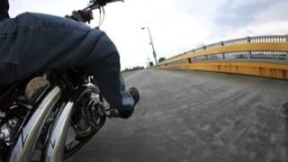 360° 4K VIDEO Riding a West Coast Chopper thru Lorain