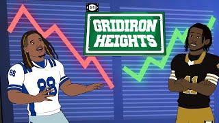 Stock Up, Stock Down with Star WRs and Star RBs | Gridiron Heights | S9 E4