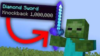 Minecraft, But Every Mob Has Knockback 1,000,000...