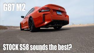 2024 BMW M2 (G87) Stock Exhaust Sound! | Cold Start, Flybys, Revs