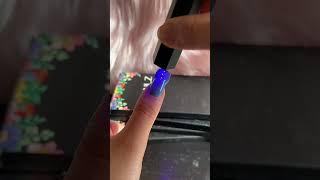 Gel Nail Stickers #nailart #gelnails #asmrtiktoks #uvnails #asmr #satisfyingvideo