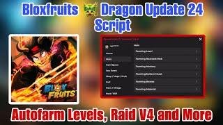 [Dragon] Blox Fruits Script Pastebin Mobile | Auto Farm, Race V4, Devil Fruit, and More | No Key